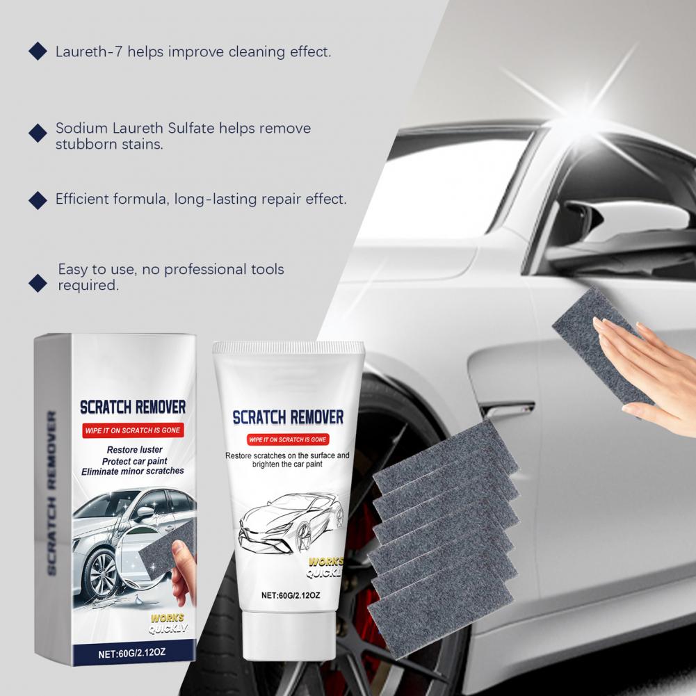 Car Scratch Repair Polishing Wax Paste - Nano Funken Tuch Auto Kratzer Entferner
