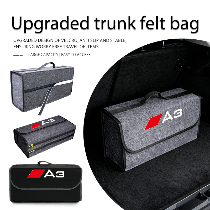 Car Trunk Organizer Foldable Storage Box - Kofferraum-Aufbewahrungsbox, tragbarer Reise-Organizer, faltbare Tasche für