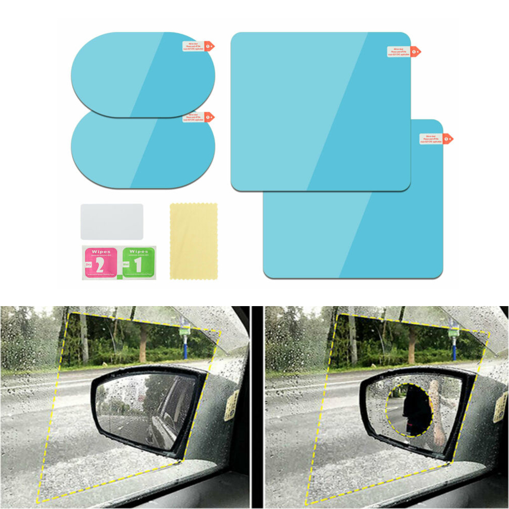 Anti Glare Car Rearview Mirror Film - Autozubehör Rückspiegel-Aufkleber Sicheres Fahren Transparente Zubehörteile