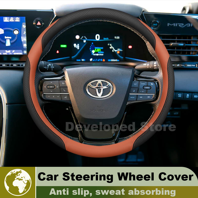 Lenkradbezug für Toyota HIACE  – Car Steering Wheel Cover Anti Slip Breathable Bewertung und Preis