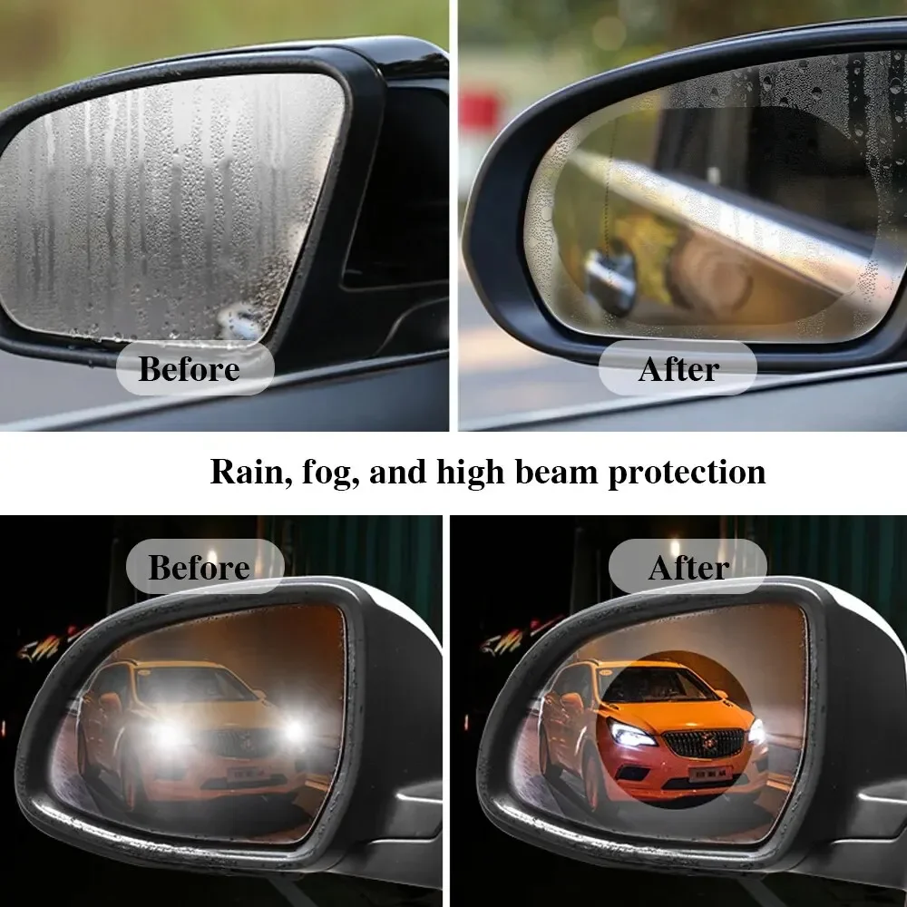2 Stück Universal Anti-Beschla – Anti Glare Car Rearview Mirror Film Bewertung und Preis