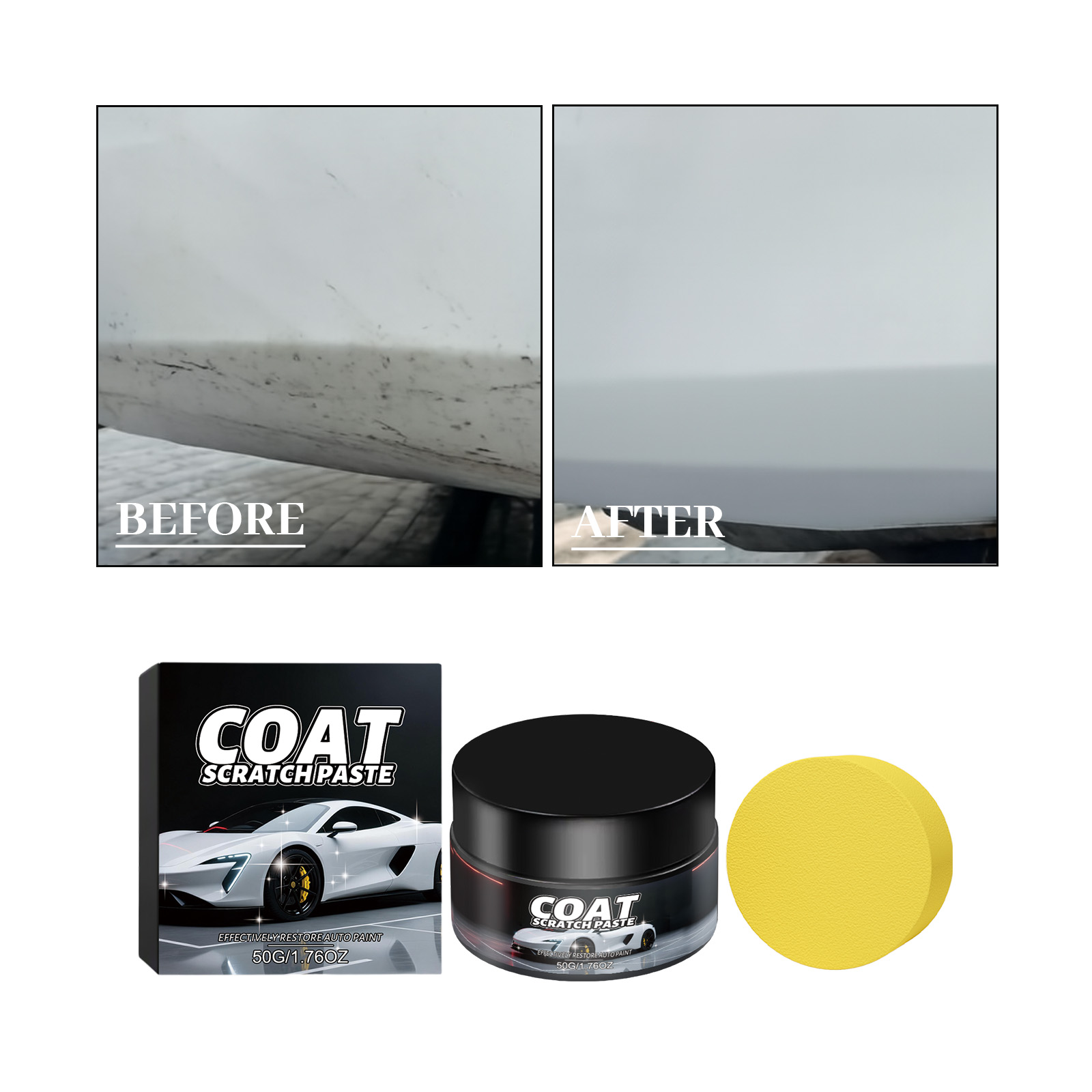 Autokratzer-Reparaturwachs 50g – Car Scratch Repair Polishing Wax Paste Bewertung und Preis