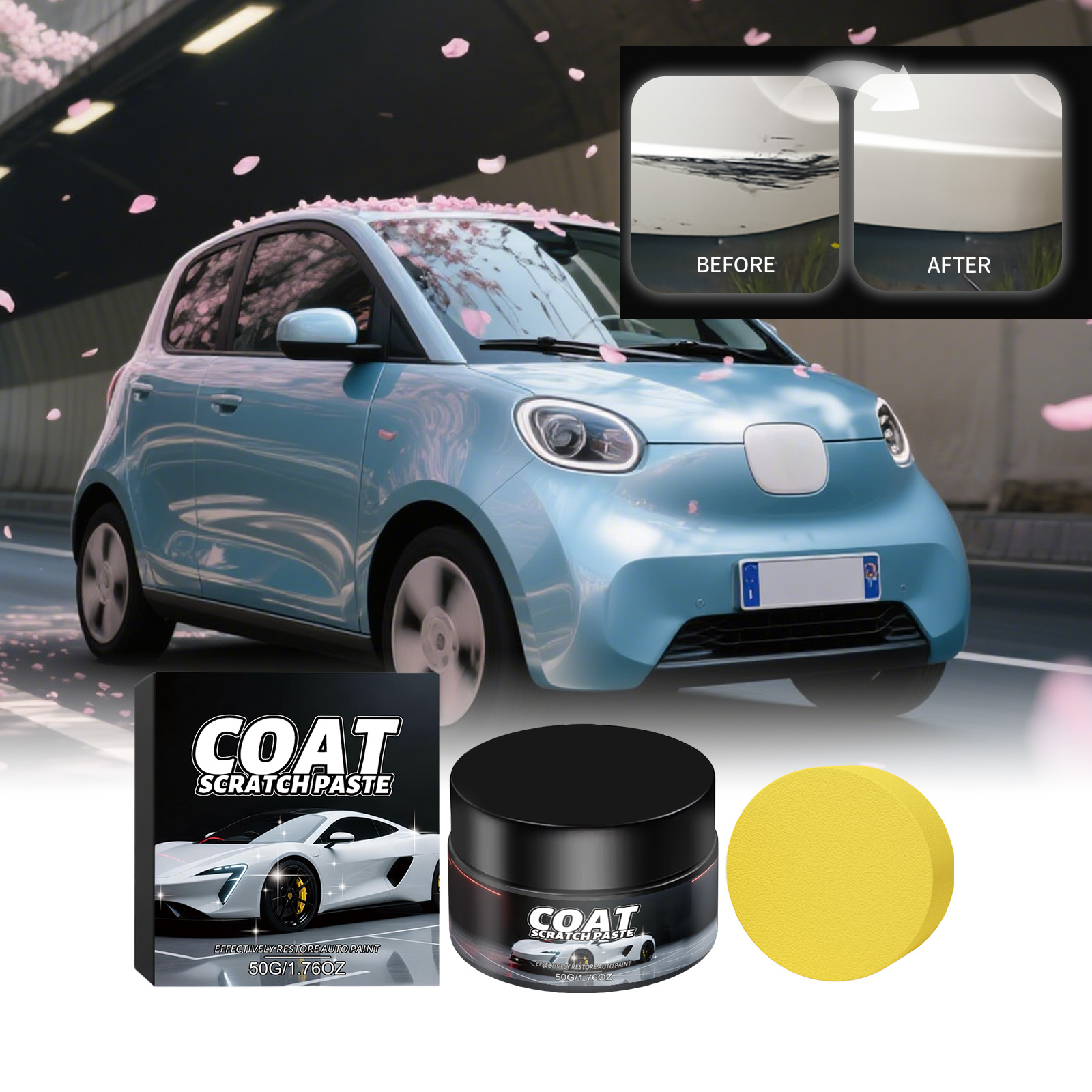 Autokratzer-Reparaturwachs 50g – Car Scratch Repair Polishing Wax Paste Bewertung und Preis