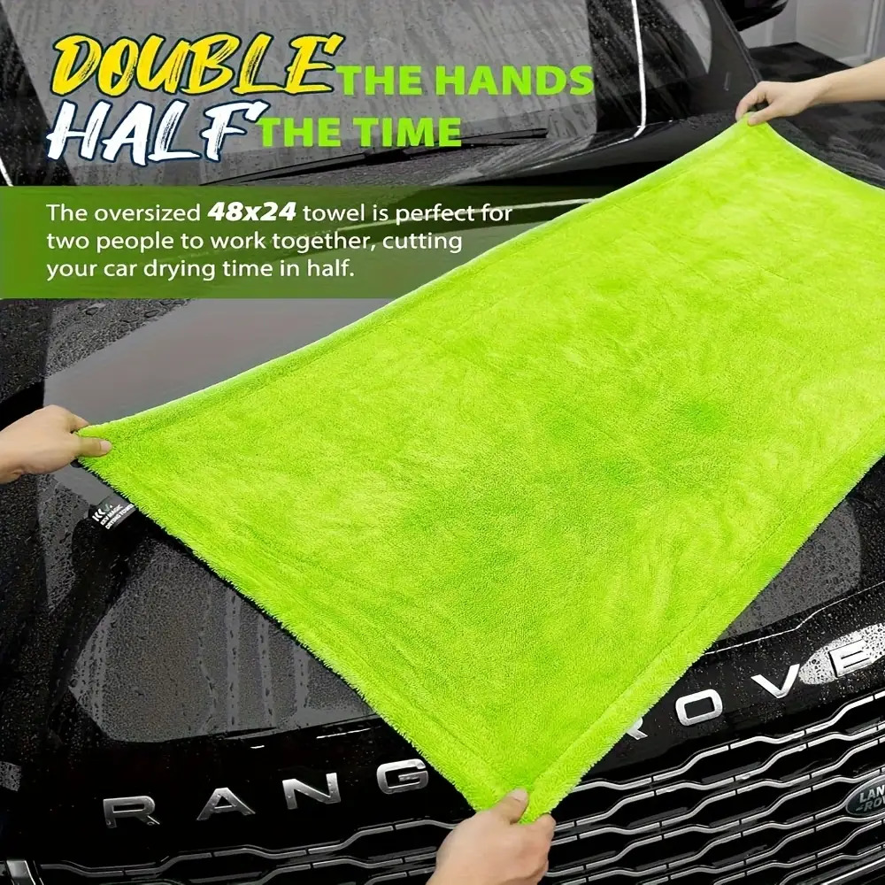 1400 g/m2, robustes SUV-LKW-Tr – Microfiber Car Drying Towel Super Absorbent Bewertung und Preis