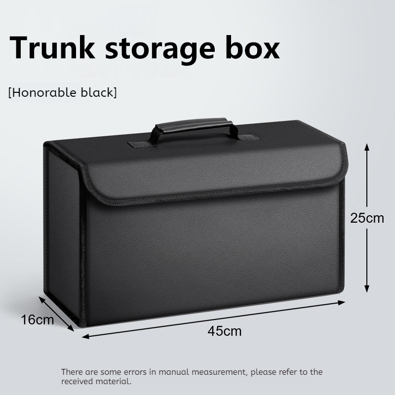 Auto-Leder-Kofferraum-Organize – Car Trunk Organizer Foldable Storage Box Bewertung und Preis